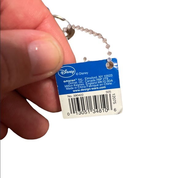 Disney Mickey Mouse Rubber Keychain Party Favors Bundle of 10 Brand New - Picture 3 of 4